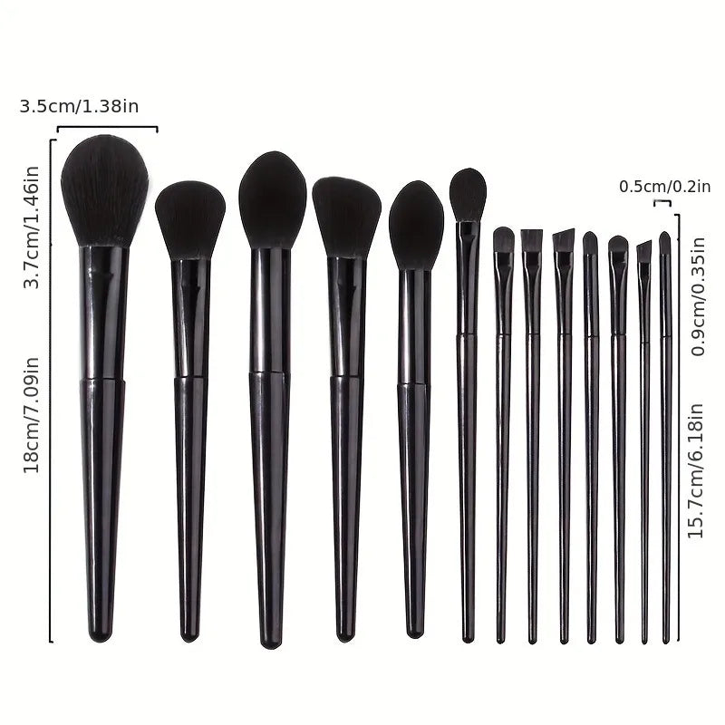 Luxury Makeup Brush Set - Soft Professional Kit - A professional brush set made for precise and even makeup application. Ultra-soft bristles provide seamless blending without streaks. Durable, lightweight design for daily use at home or while traveling.