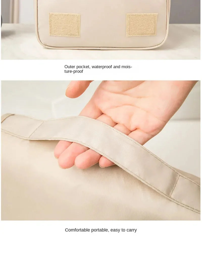 High Quality Waterproof Travel Makeup Organizer - A durable waterproof makeup organizer built to protect cosmetics during travel. Spacious interior keeps products neatly arranged and easy to access. Ideal for vacations, gym, or daily routines.