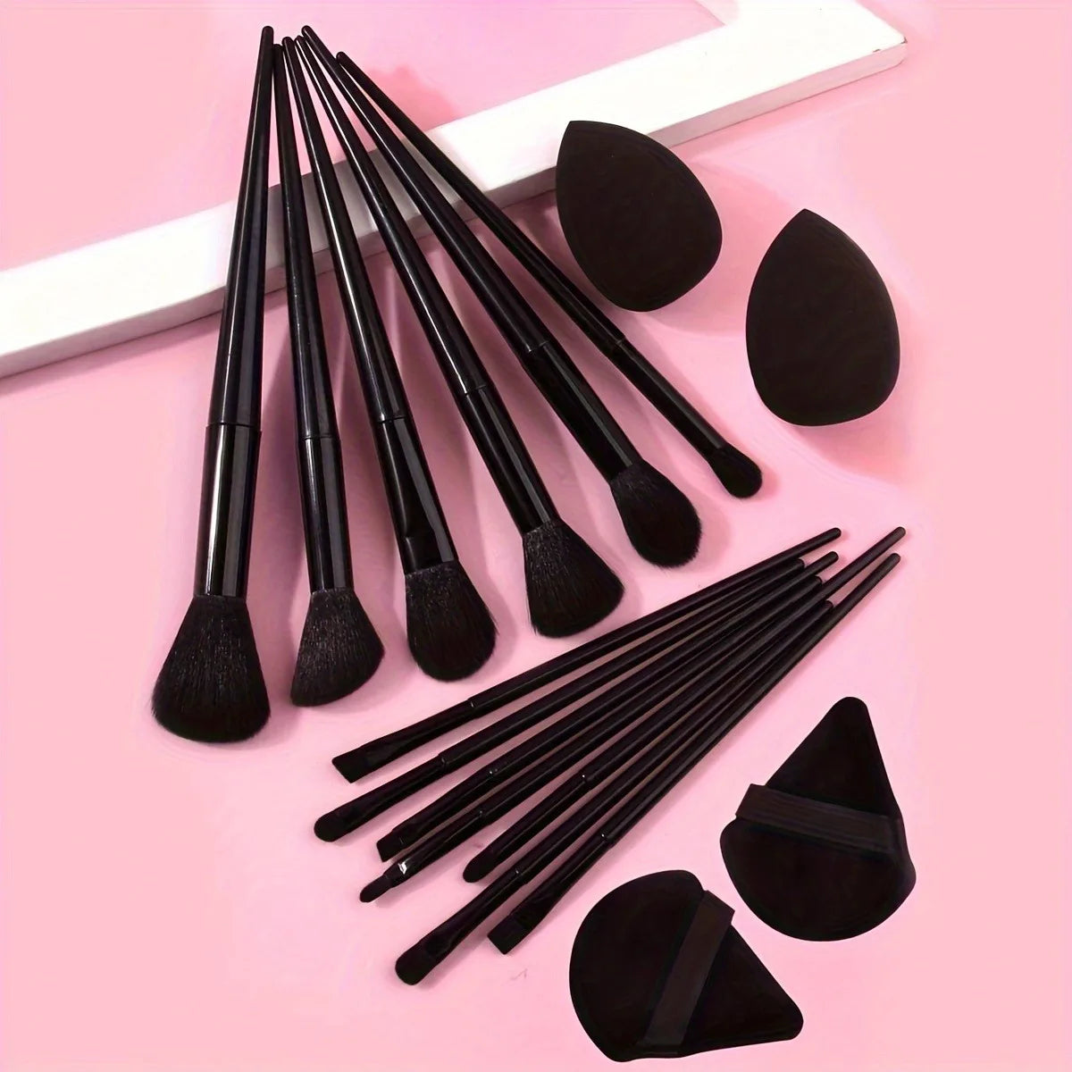 Luxury Makeup Brush Set - Soft Professional Kit - A professional brush set made for precise and even makeup application. Ultra-soft bristles provide seamless blending without streaks. Durable, lightweight design for daily use at home or while traveling.