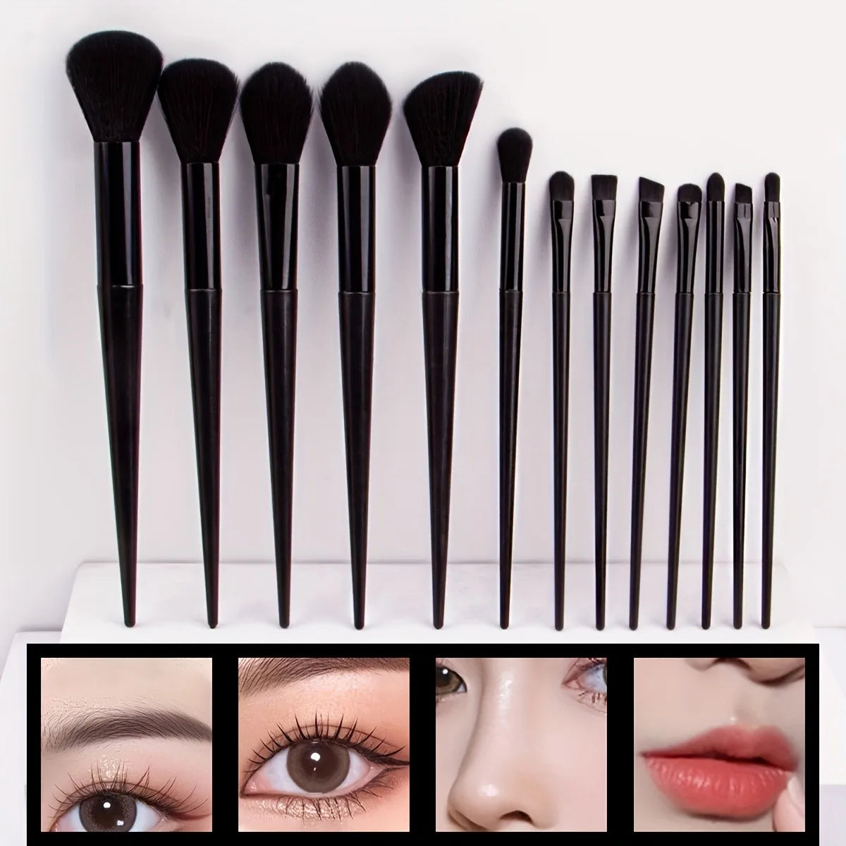 Luxury Makeup Brush Set - Soft Professional Kit - A professional brush set made for precise and even makeup application. Ultra-soft bristles provide seamless blending without streaks. Durable, lightweight design for daily use at home or while traveling.