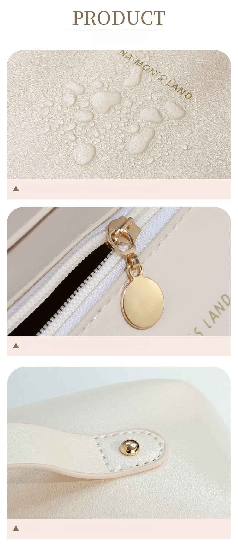 Luxury Makeup & Skincare Travel Bag - A spacious travel bag designed to hold makeup and skincare products securely. Structured design keeps items organized and protected. Perfect for trips, vacations, or everyday organization.