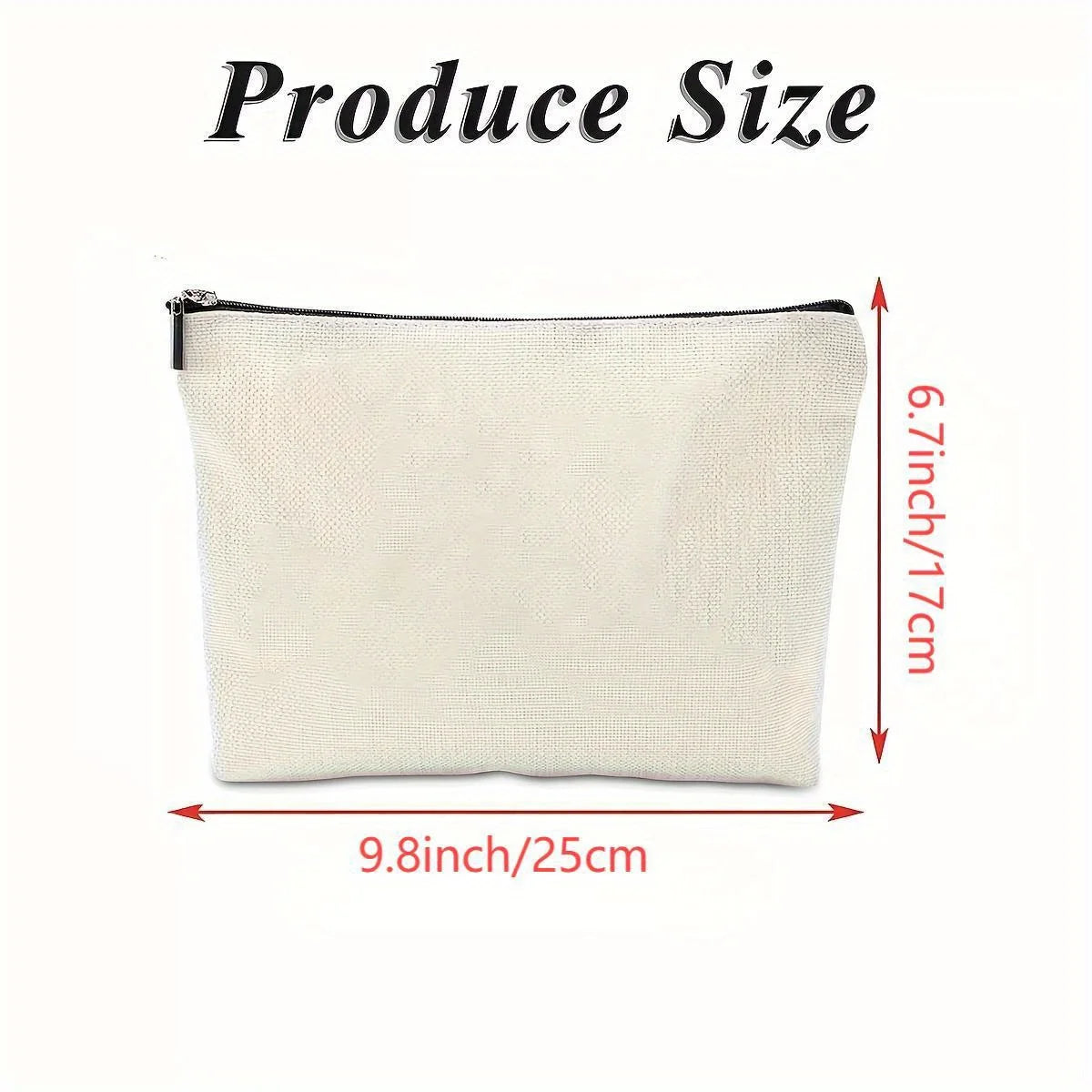 Cute Multifunctional Travel-themed Makeup Bag - A compact and stylish makeup bag designed for everyday beauty essentials. Features practical storage space with a secure zipper closure. Perfect for travel, work, or daily use.